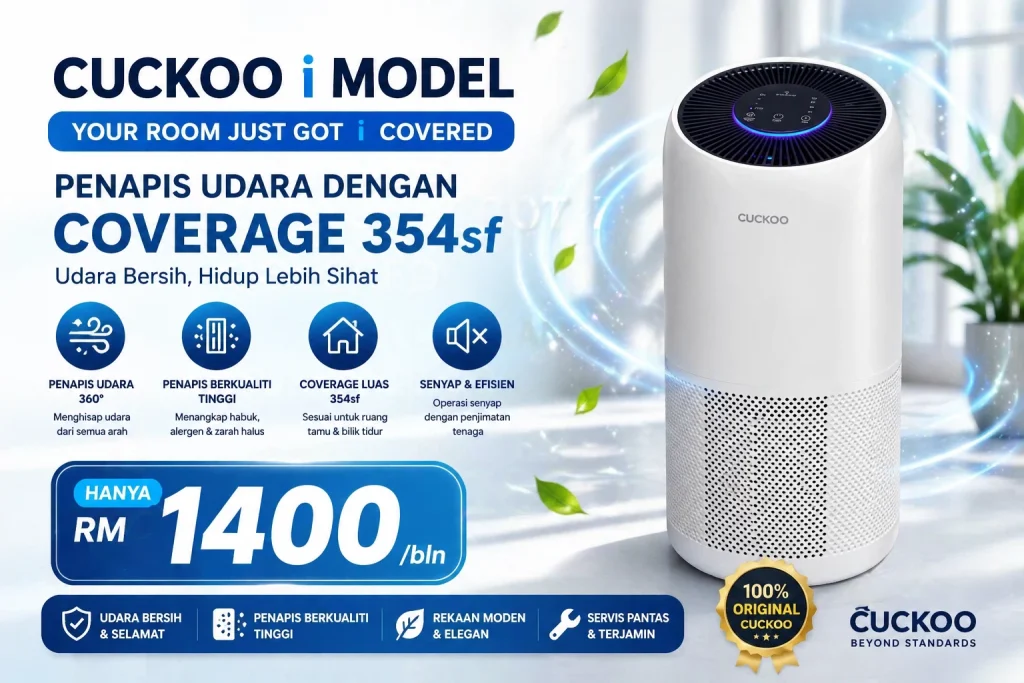 Penapis Udara Cuckoo i Model